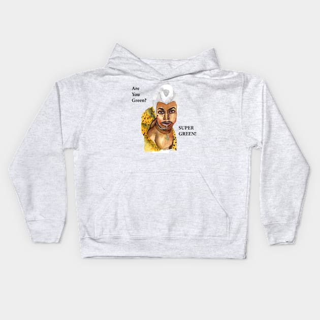 Ruby Rhod Kids Hoodie by Anitra's Unique Designs